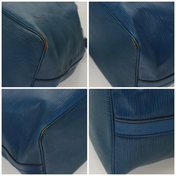 LOUIS VUITTON Epi Petit Noe Shoulder Bag Blue M44105 LV Auth 128576 - Picture 16 of 16